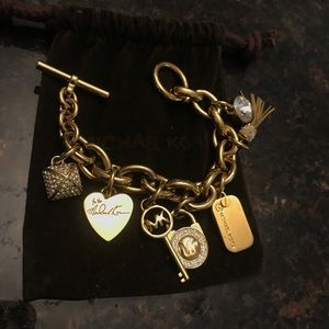 MK Charm Bracelet.